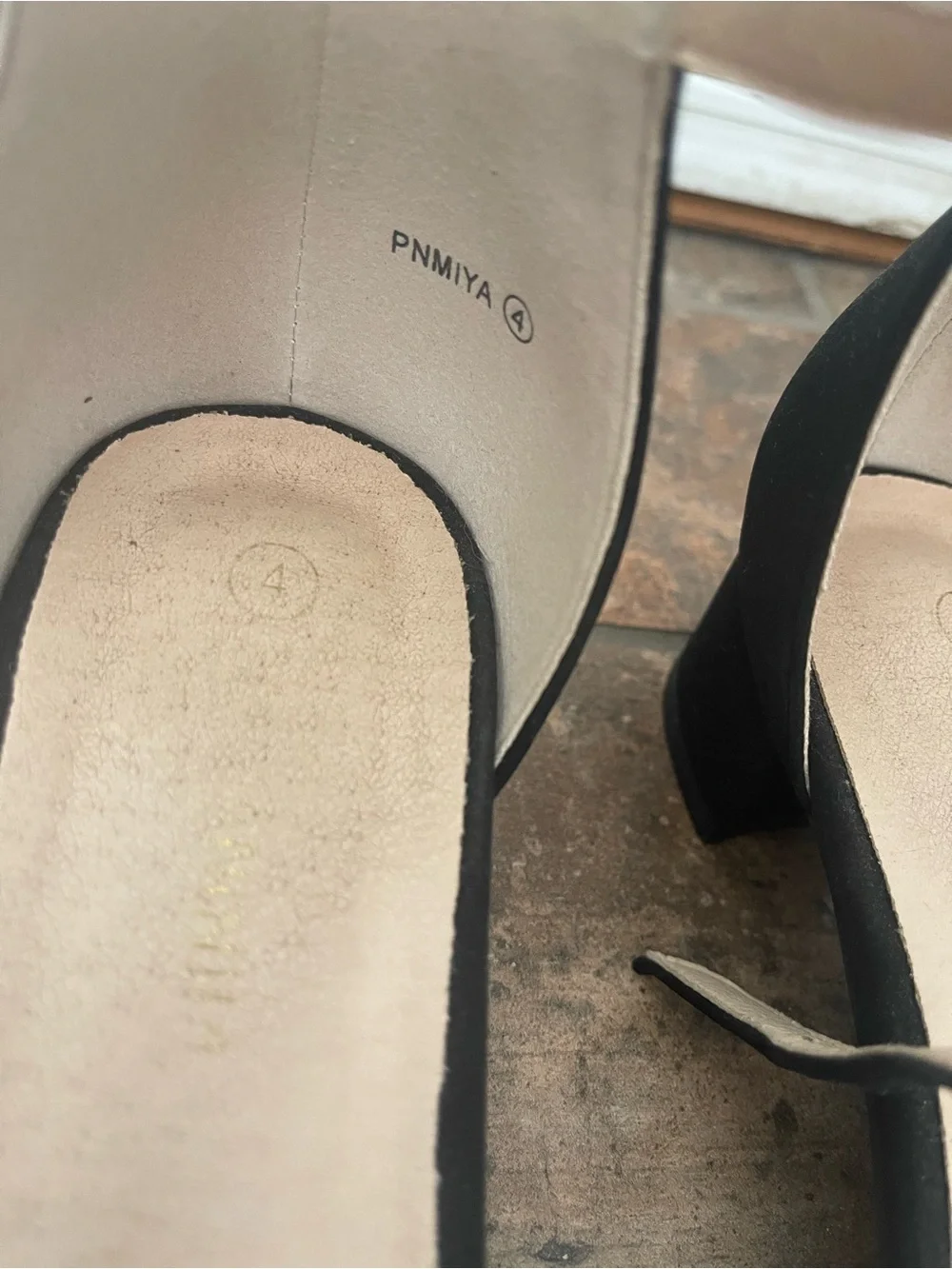 Girls Black Ankle-Strap Dress Flats